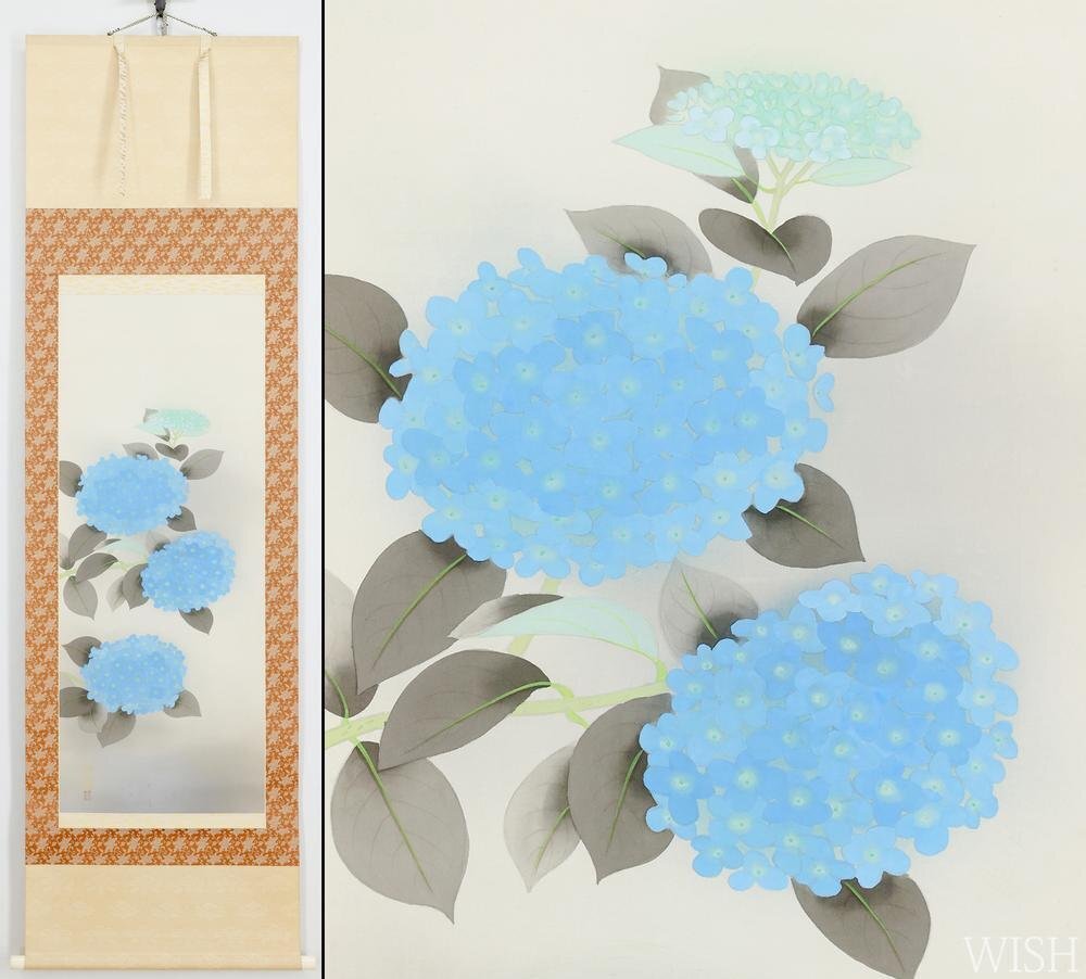 【GLC】中村白玲 「木の間」 ◆高島屋取扱・日本画5号 師：金島桂華 日展会友 GLC中村白玲 「木の間」 ◇高島屋取扱・日本画5号 師：金島桂