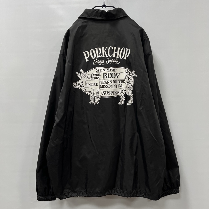 PORKCHOP ポークチョップコーチジャケットS さんタク S キムタク着用 さんタク PORKCHOP GARAGE SUPPLY ポークチョップ