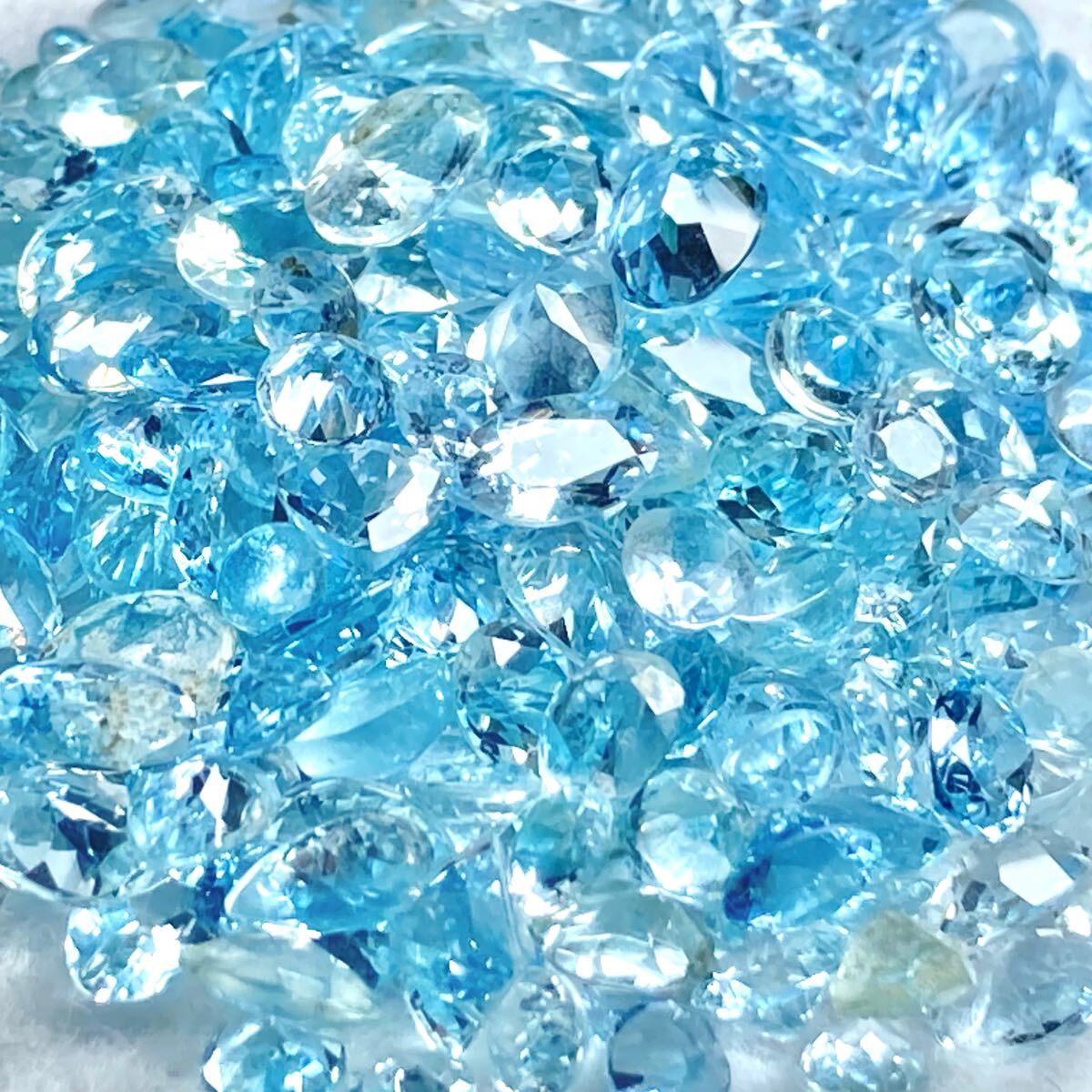 目立った傷や汚れなし】☆大量☆天然 アクアマリン ルース 45.84ct 