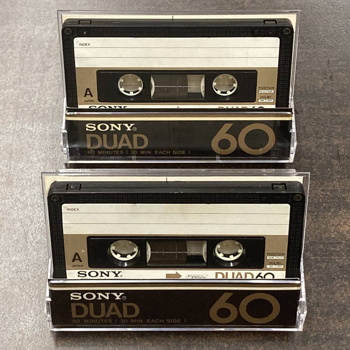 ソニー デュアド 90分 カセット・テープ 2本 （SONY カセット