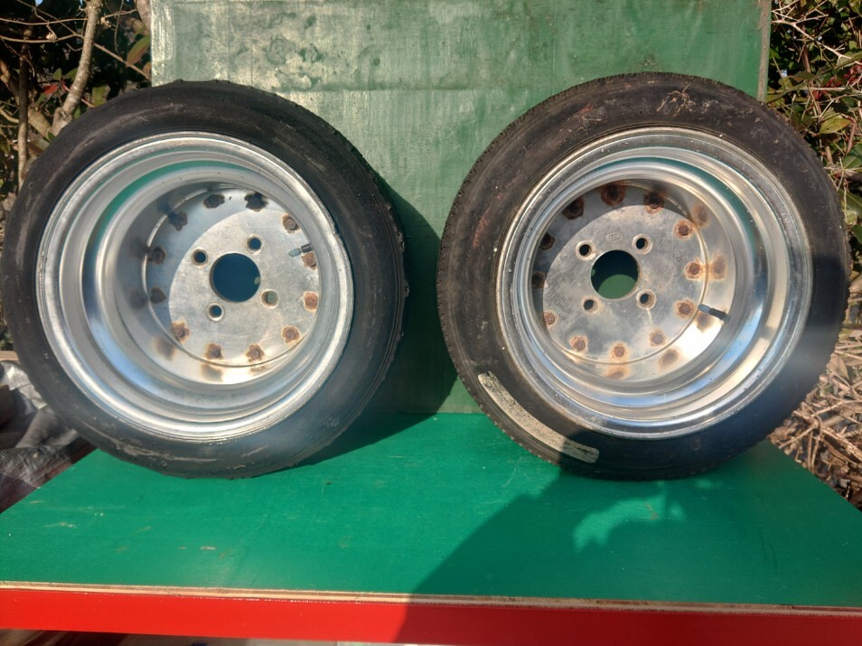 SSR スピードスター マークワン あぶ 新品タイヤ155/65-13 PCD100