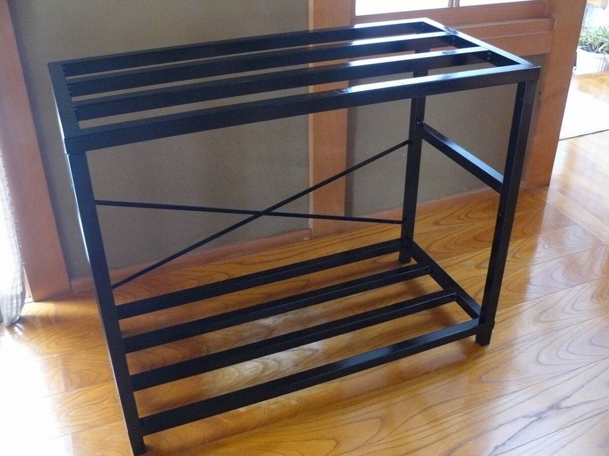 nisso ニッソー 90cm 水槽用組立2段台 スチール やや傷や汚れあり】NISSO ニッソー 組立スチールキャビネット900 90cm