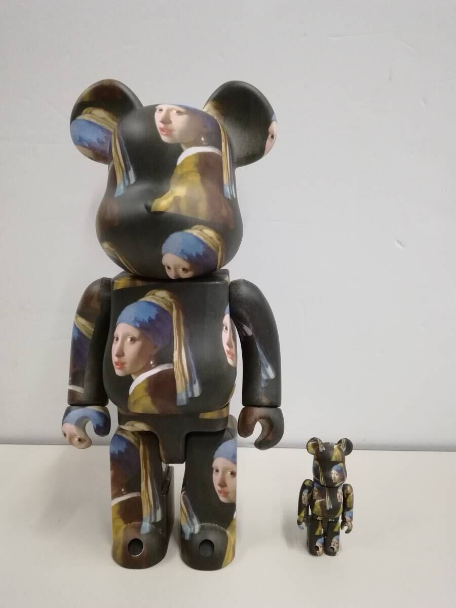 新品】BE@RBRICK フェルメール 真珠の耳飾りの少女 返ら ベア