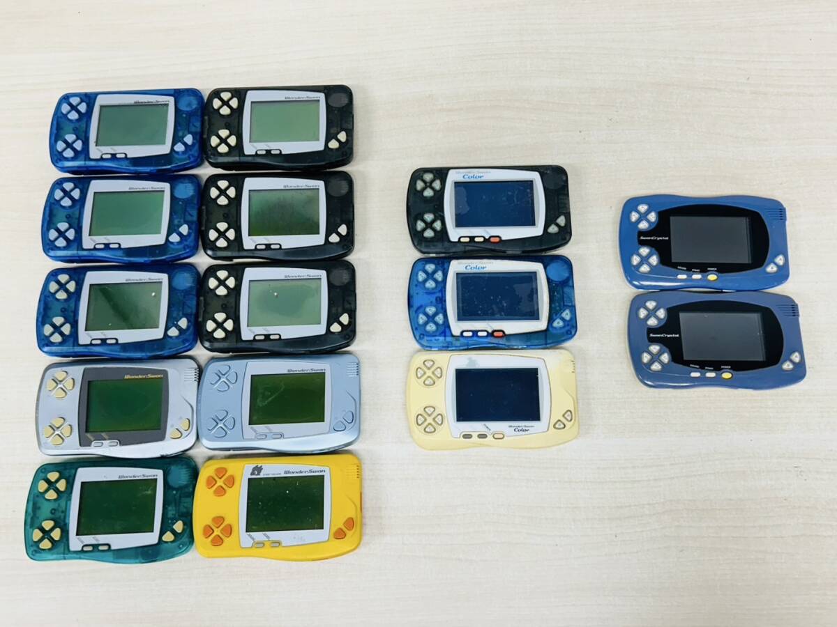 ワンダースワン本体9台まとめ売り （ゲームボーイアドバンスSP本体 