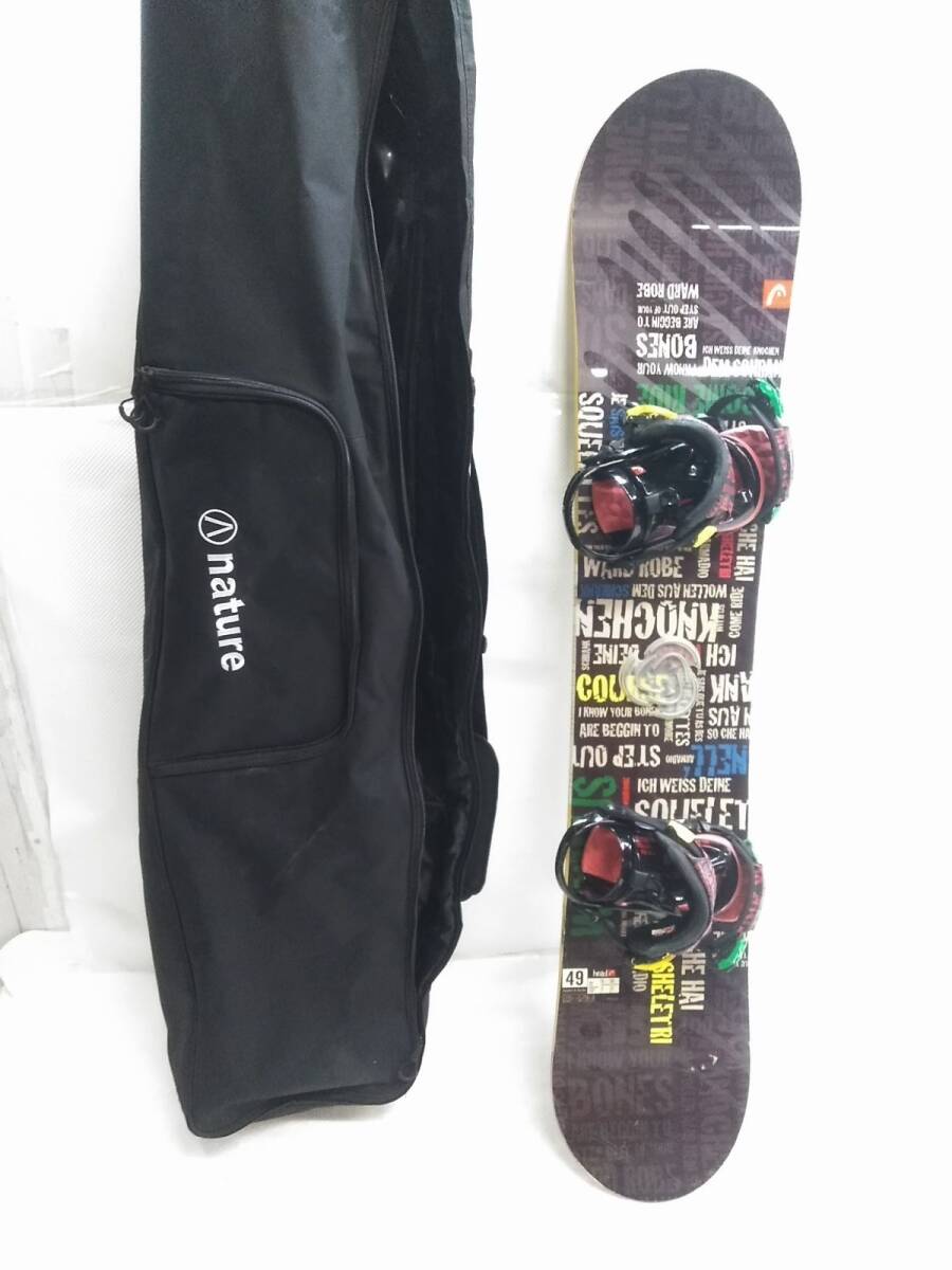 NAKED ネイキッド　スノーボード ビンディング付き 145cm NAKED ネイキッドスノーボード ビンディング付き 145cm