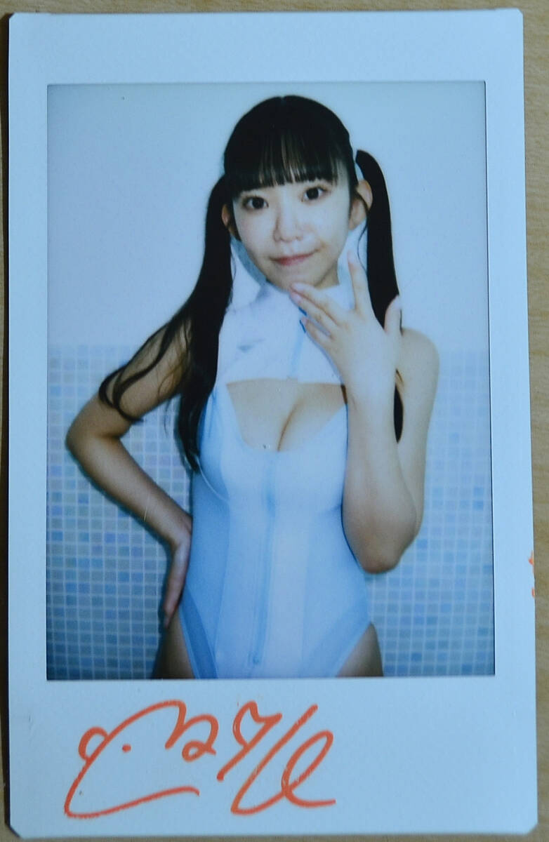 長澤茉里奈　サイン入りチェキ 未使用】長澤茉里奈 直筆サイン入りチェキ「まりちゅうトキメキちゅう