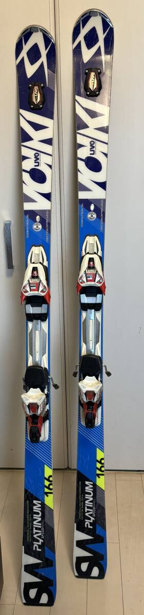 【極美品】VOLKL SW PLATINUM SPEEDWALL166 Volklフォルクル PLATINUM SPEEDWALL プラチナムSW 166（中古