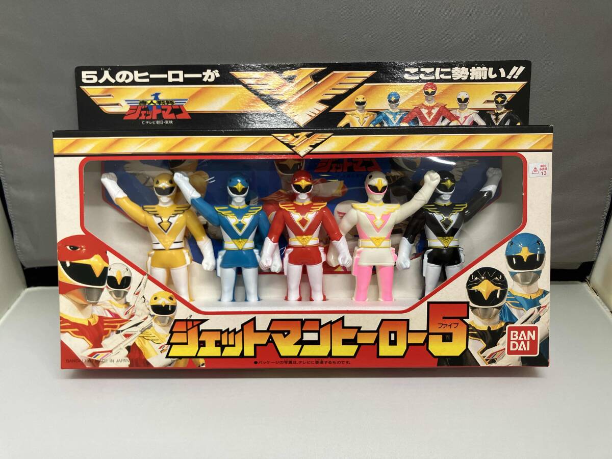 キャラエッグ　ジェットマン　5体セット キャラエッグジェットマン5体セット