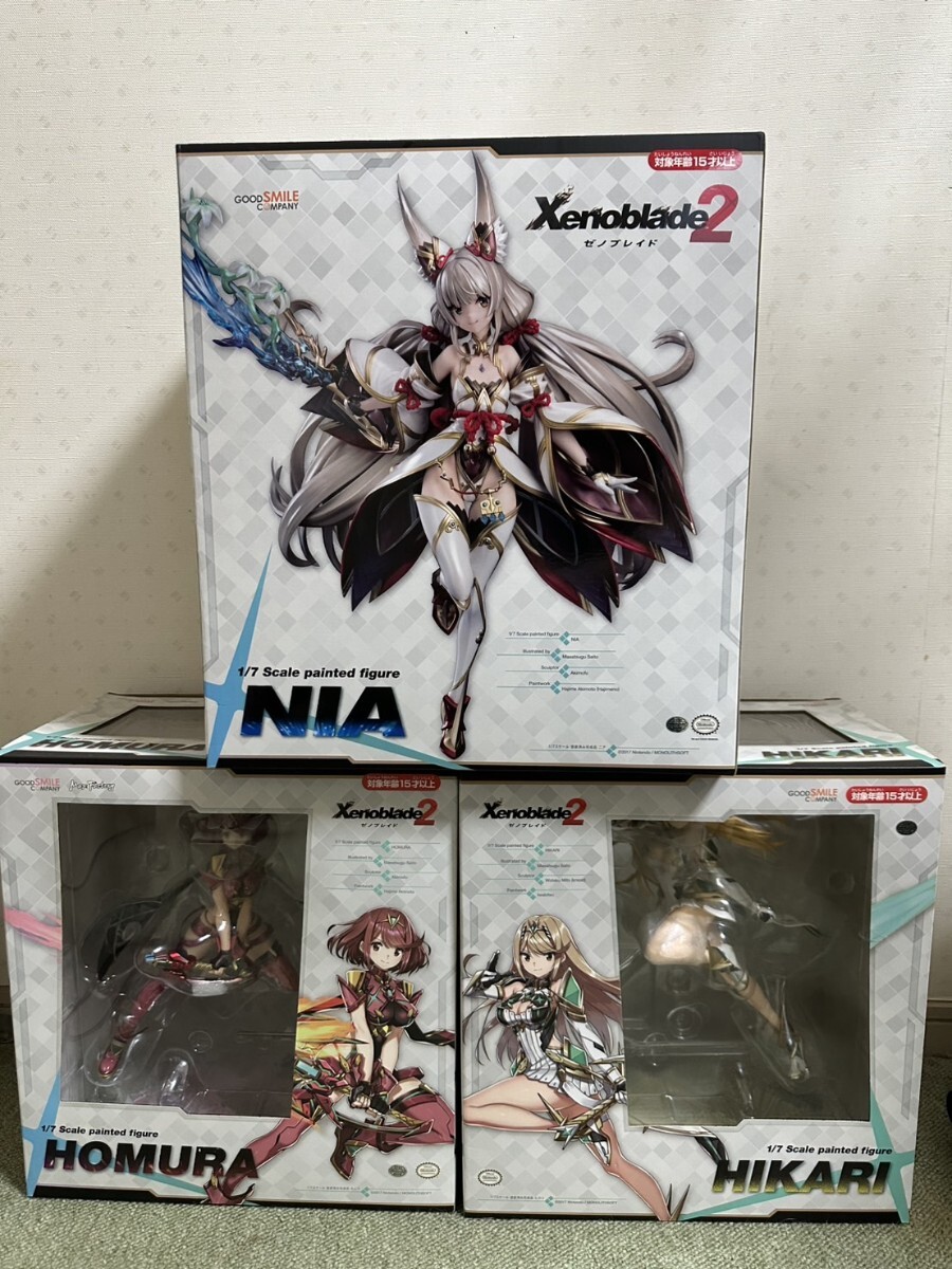 未開封 ゼノブレイド2 ホムラ ヒカリ 1/7フィギュア セット 未開封 ゼノブレイド2 ホムラ ヒカリ 1/7フィギュア セット