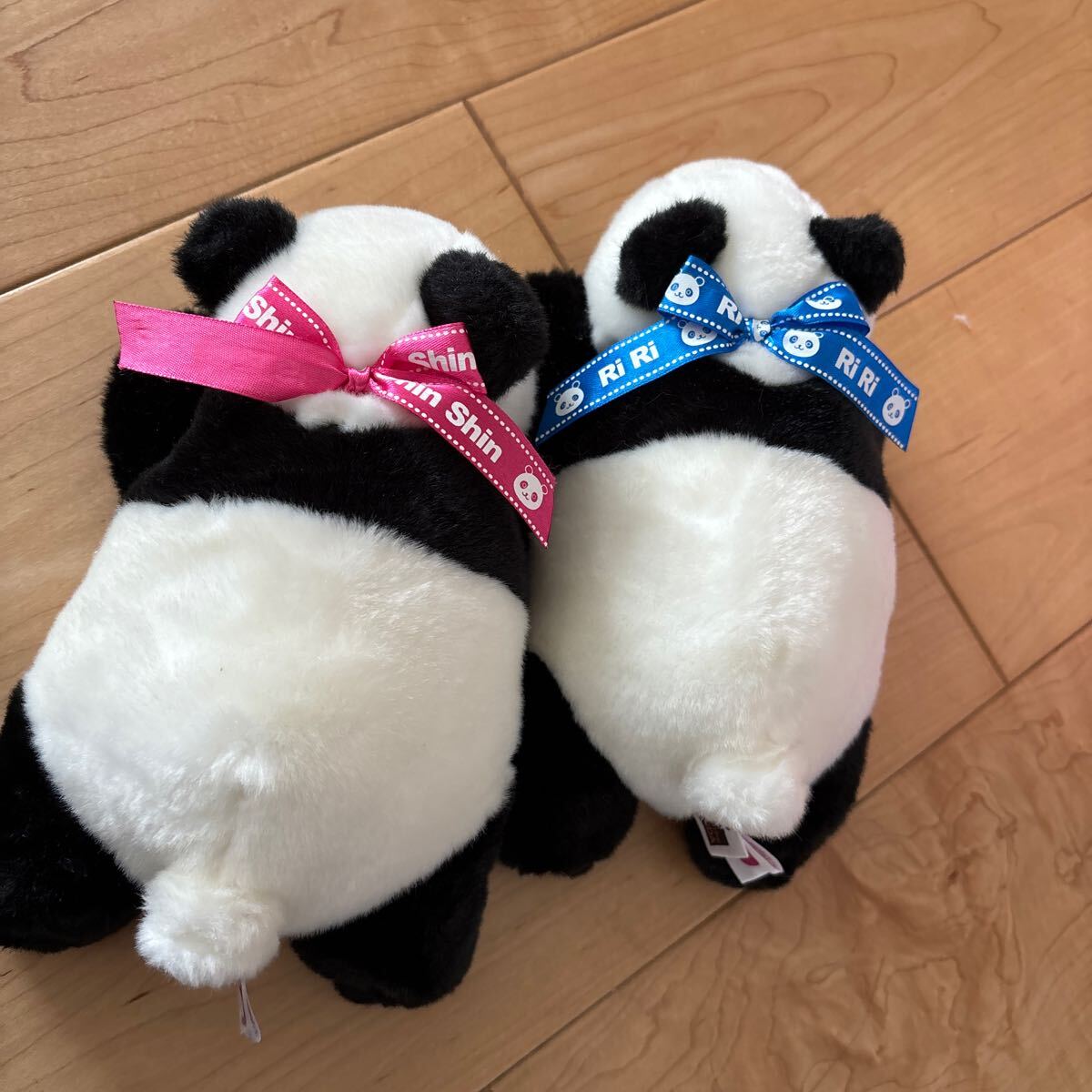 上野動物園 パンダのぬいぐるみ 70年代 カンカン ランラン 昭和レトロ