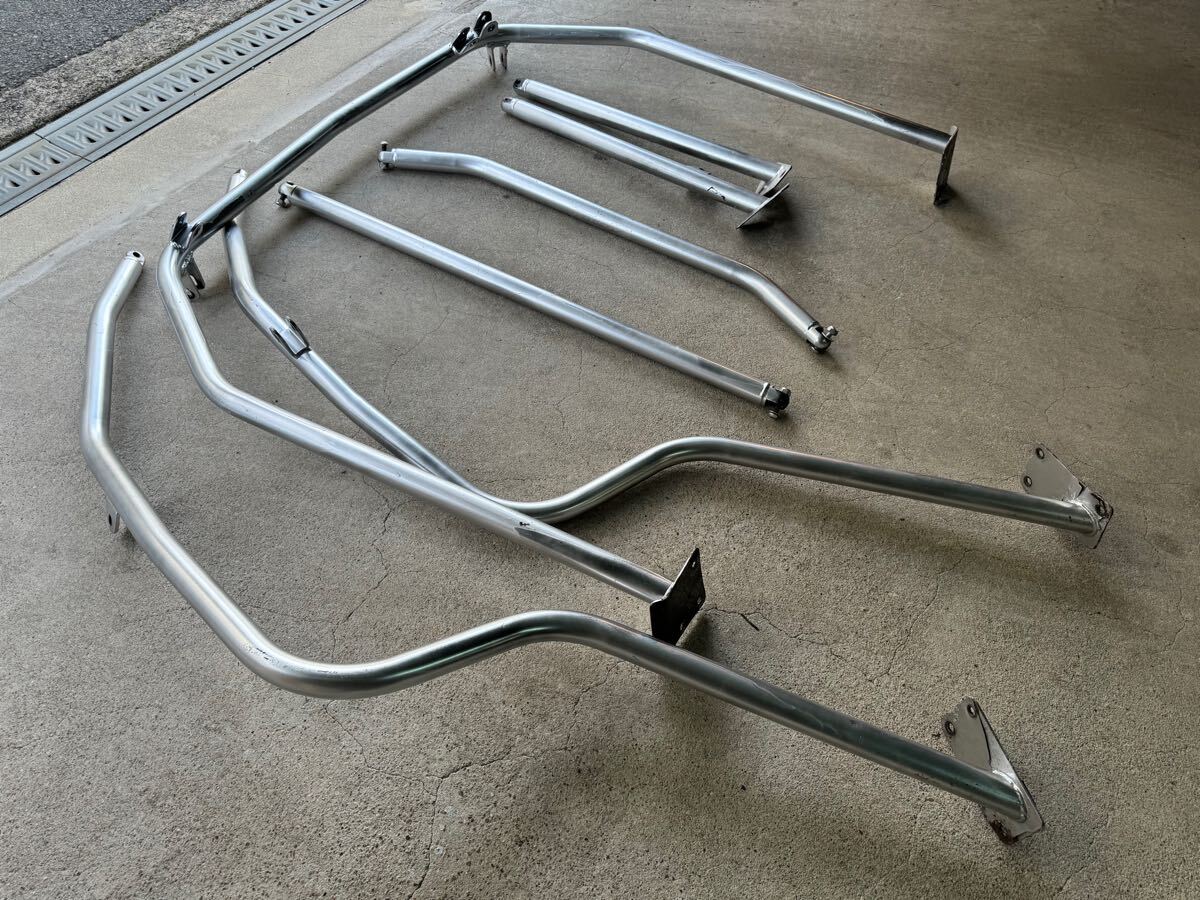 シルビア s13 180SX ロールバー ロールケージ 7点
