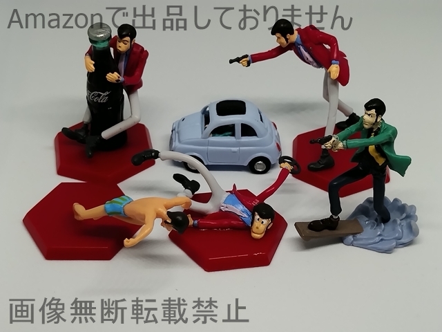 ルパン三世 ベストセレクション フィギュア 一式 コカ・コーラの落札