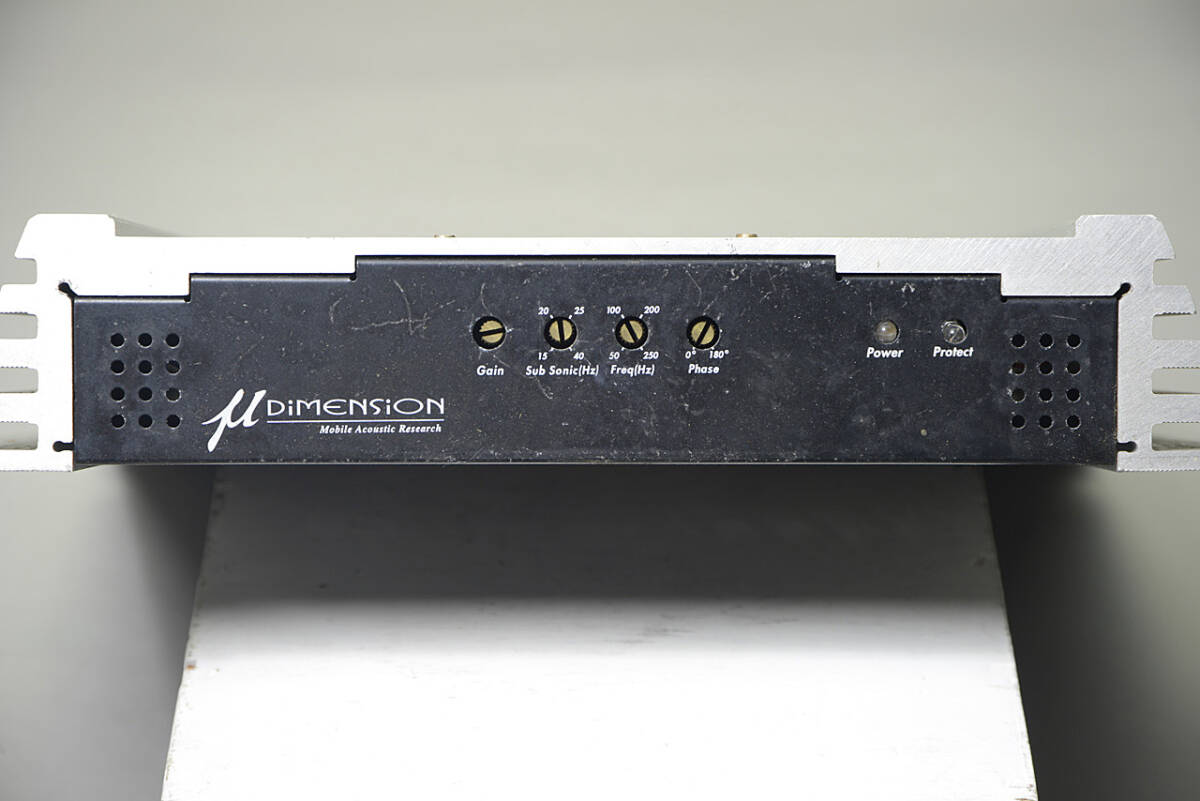 ミューディメンション μ-Dimension BlackBox X8 最大出力160Wアンプ