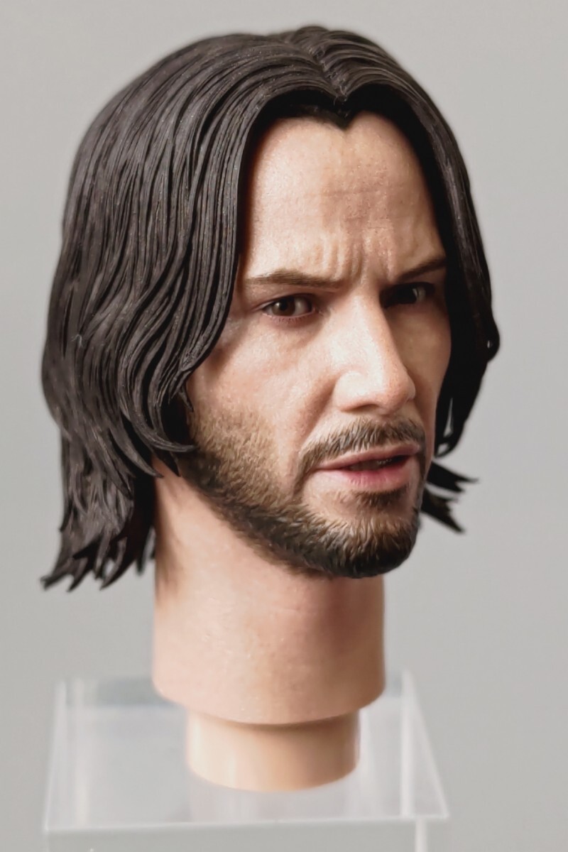 1/6 ホットトイズ 系 キアヌ・リーブス 似 カスタム オマケ付 1/6 ホットトイズ 系 キアヌ・リーブス 似 カスタム オマケ付