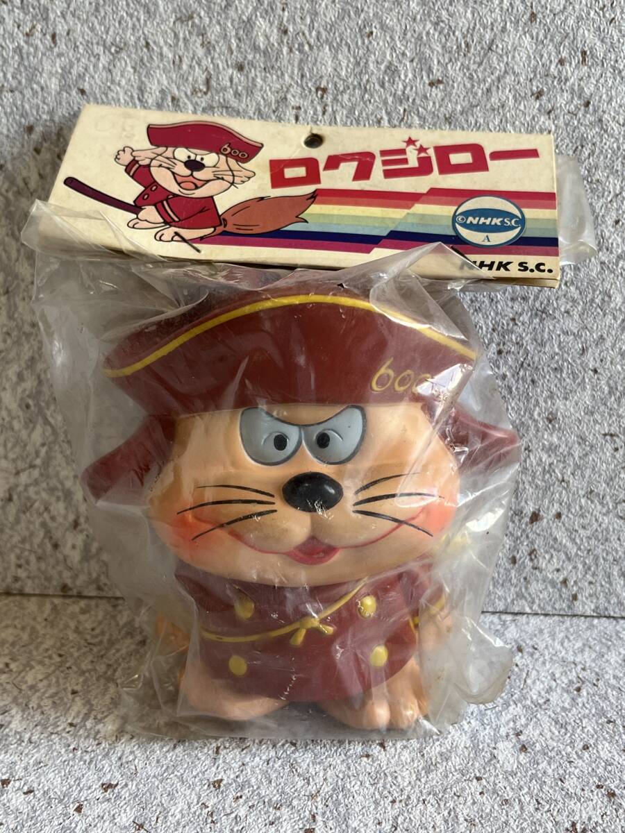 ◆ 新品☆未開封☆ロクジロー☆ソフビ☆貯金箱☆NHK☆600こちら情報部 ◆ Yahoo!オークション - NHK こちら600情報部 ロクジロー ソフビ