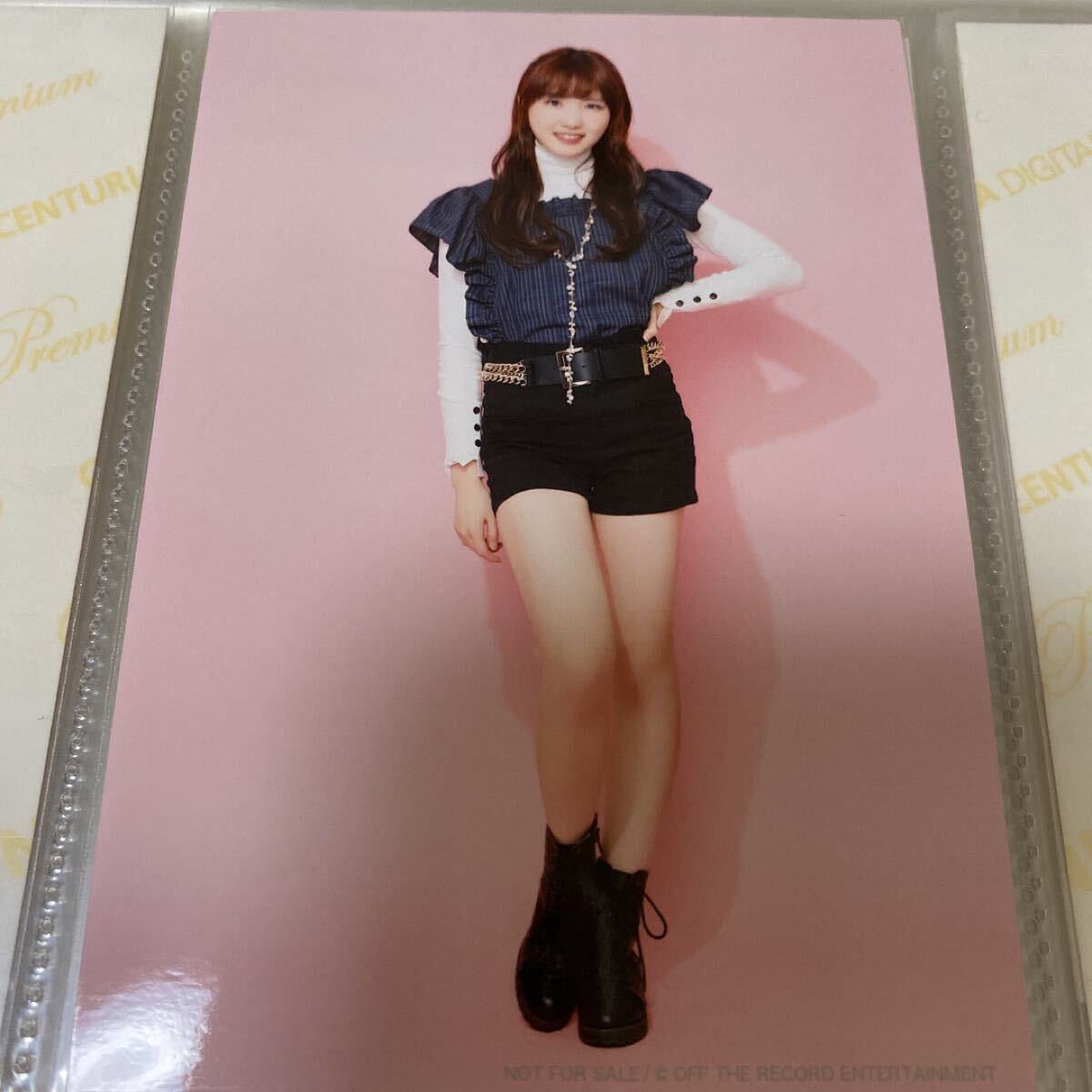 IZ*ONE 好きと言わせたい 生写真 セット ウォニョン 紫衣装 アイズワン