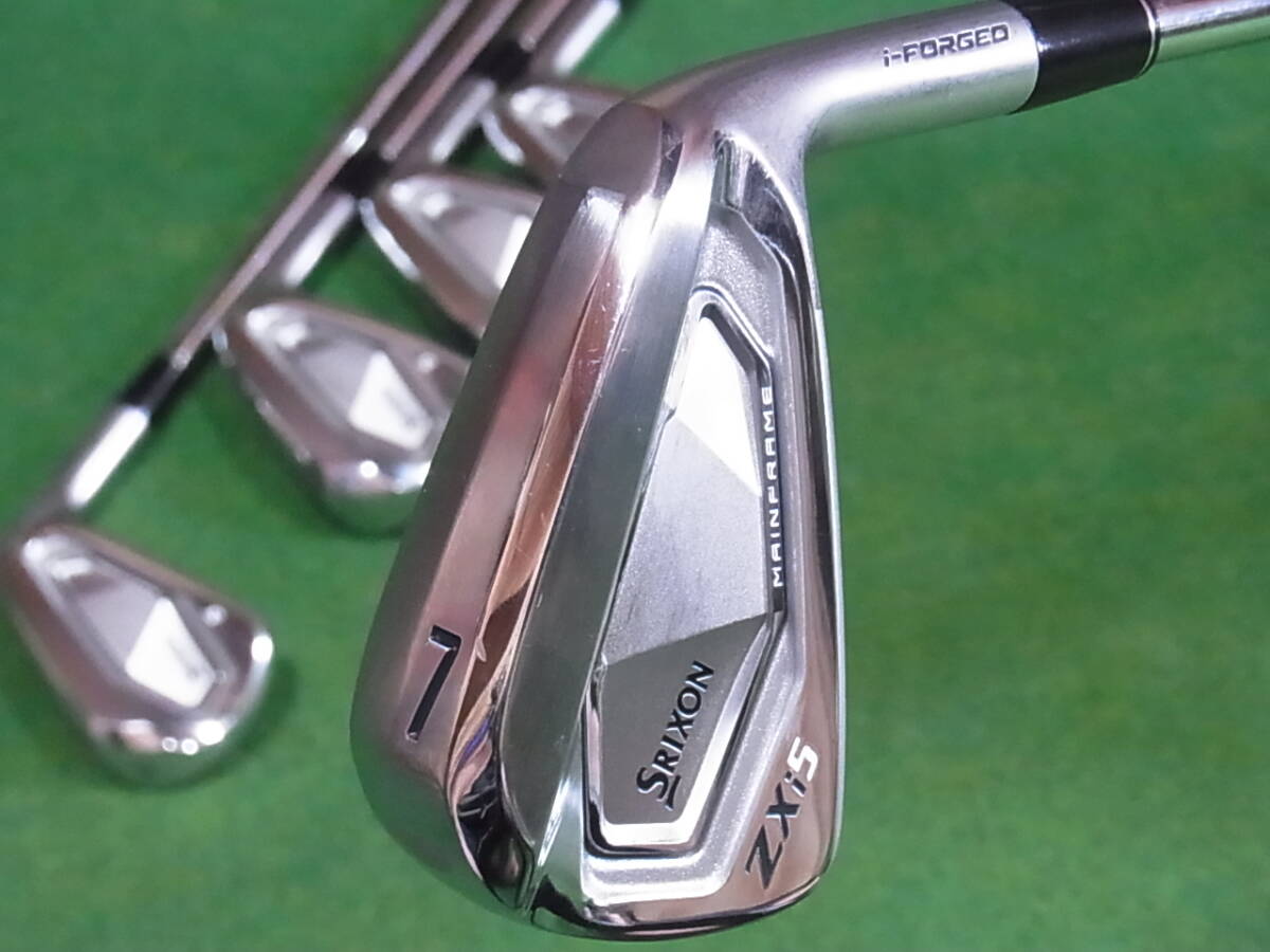 Set De Fers De Golf Dunlop Srixon ZXi4 - 6I à 9I + PW (5 Clubs) - Flex S Droitier - Occasion Avec Légères Rayures