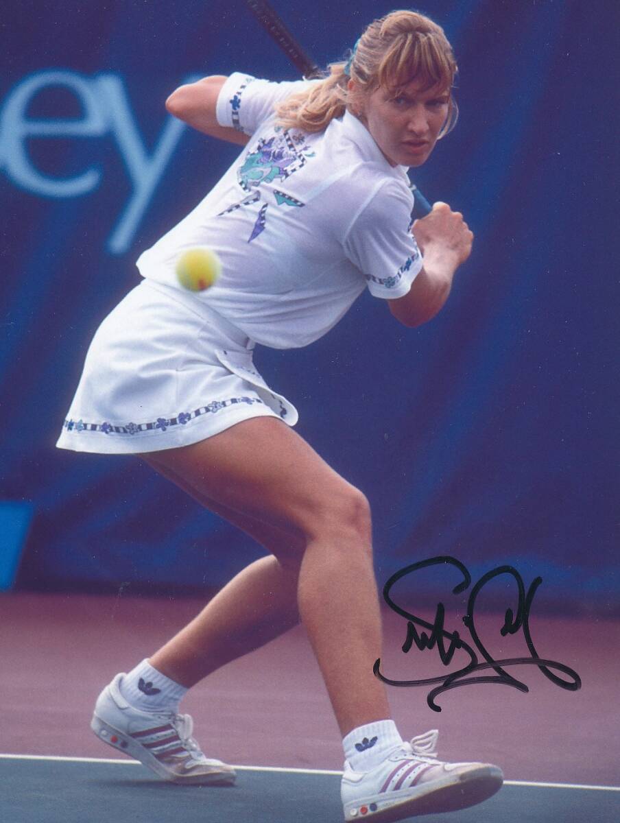 シュテフィ・グラフ Steffi Graf 直筆サイン入り写真 証明書付き