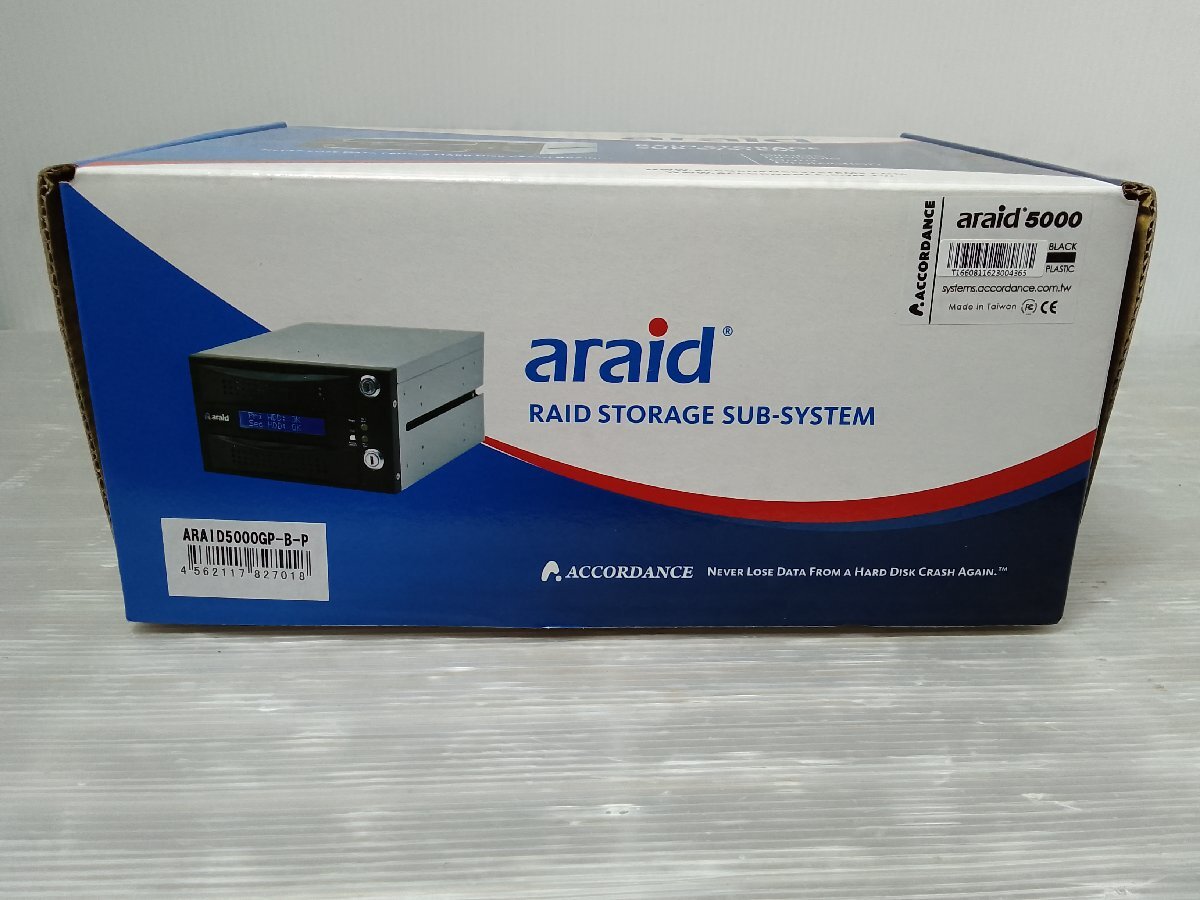 【未使用】ARAID 5000GP-B-P ACCORDANCE RAID STORAGE SUB-SYSTEM 未使用品の落札情報詳細 ...