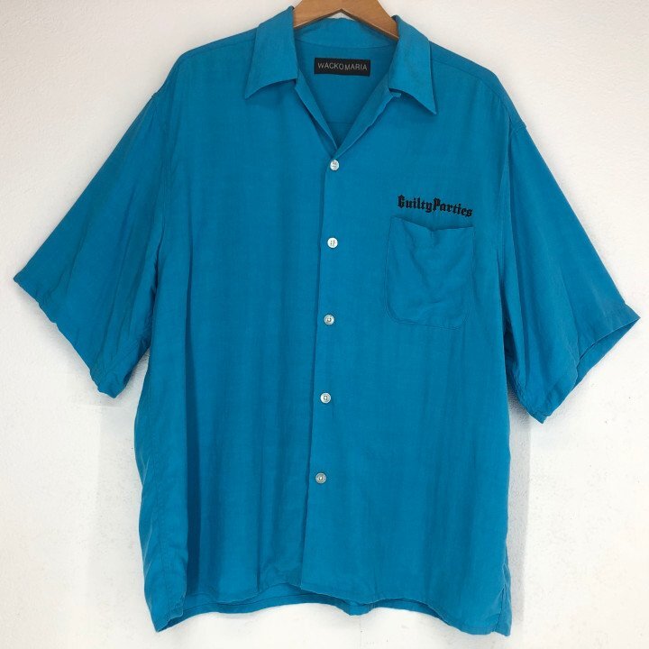 中古】キムタク着 wacko maria オンブレ チェック シャツ ombre check