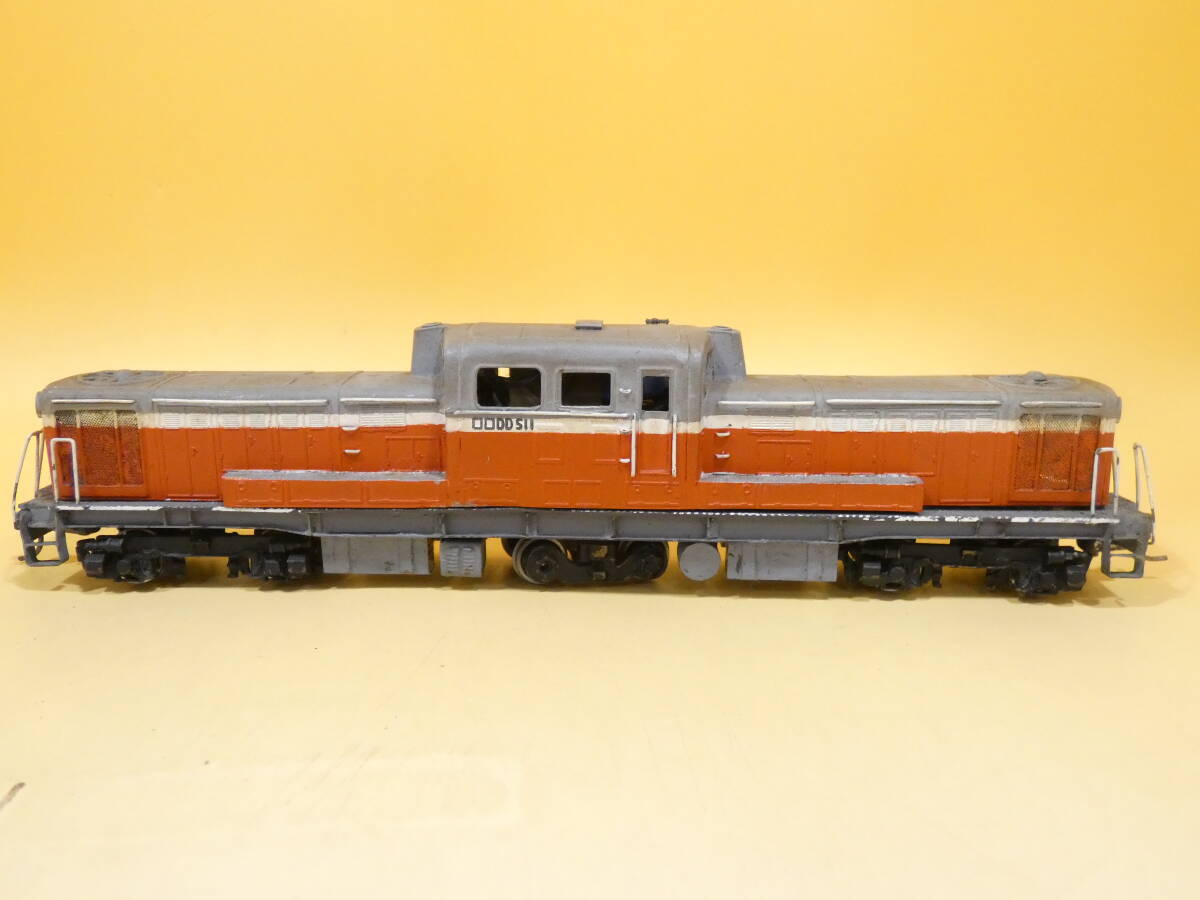 【ジャンク扱い】HOゲージ　 ディーゼル機関車①メーカー不明　DD511　1円スタート【鉄道模型】Ｊ4　S585の1番目の画像