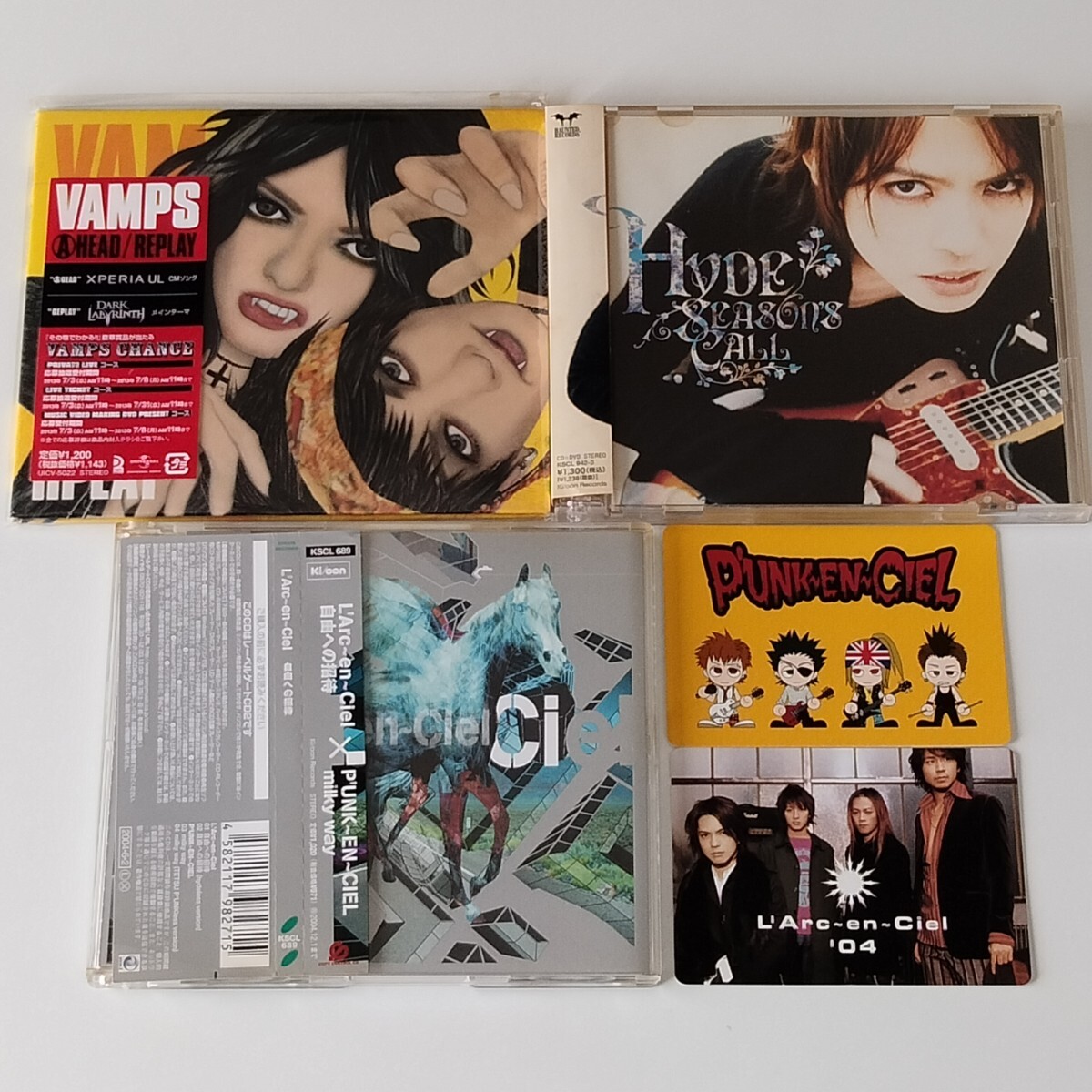 HYDE ポスター SEASON'S CALL 告知 2006 ラルク hyde vampsの落札情報