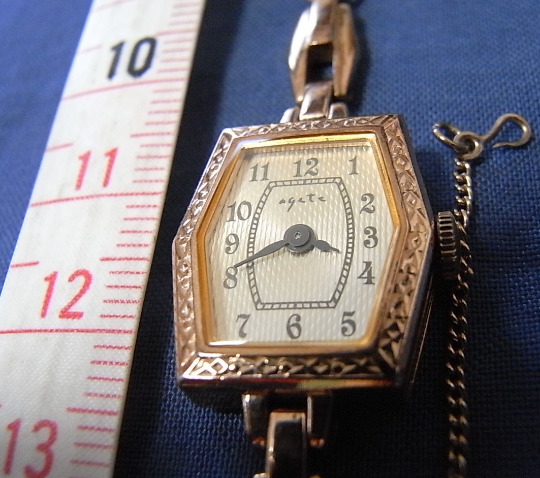 ◇アガット◇ネックレス チェーン クラシック アンティーク風 K9（375