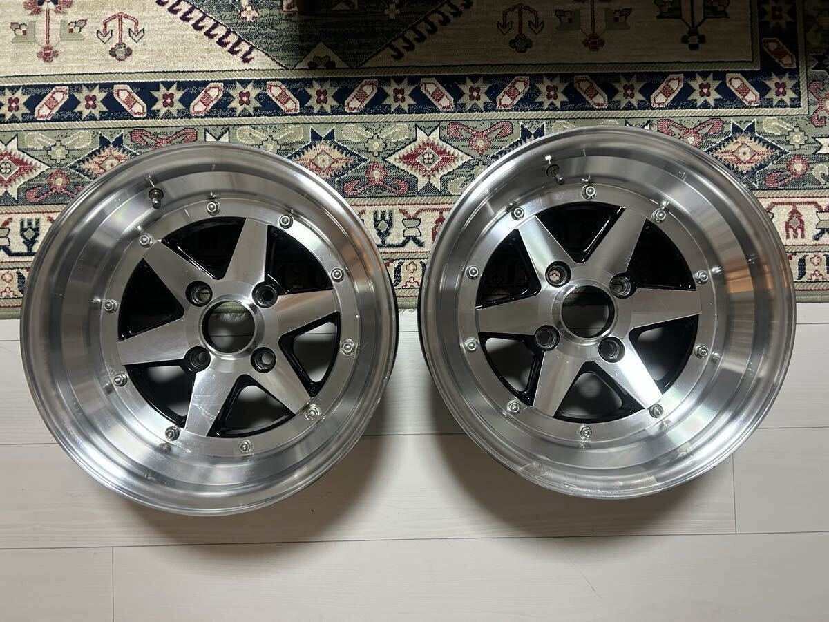 ドリケツ2本 9J+15 PCD114.3 17インチ 9j 2本 アルミホイール ドリフト