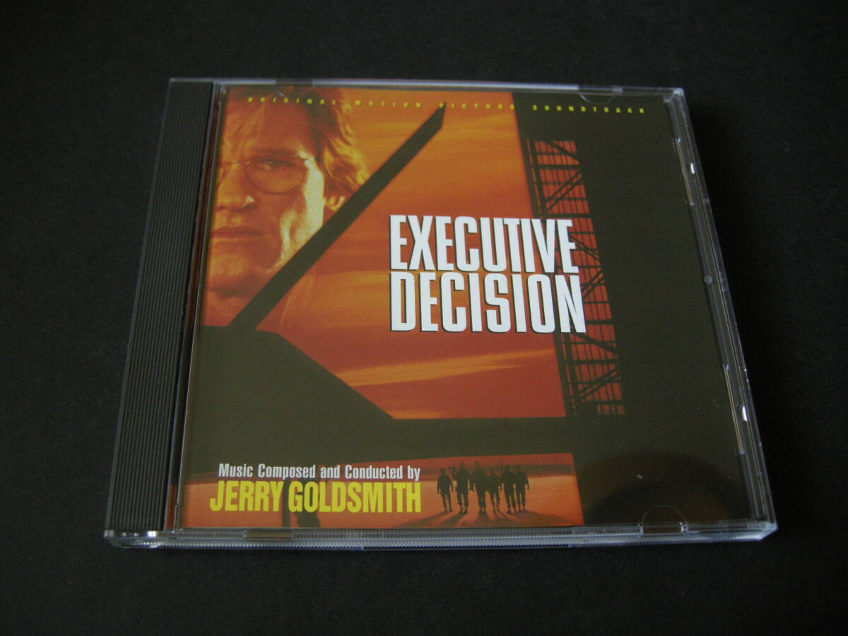 ジェリー・ゴールドスミス (JERRY GOLDSMITH) 映画「エグゼクティブ・デシジョン」(EXECUTIVE DECISION)サントラ(VARESE SARABANDE/USA盤）の1番目の画像