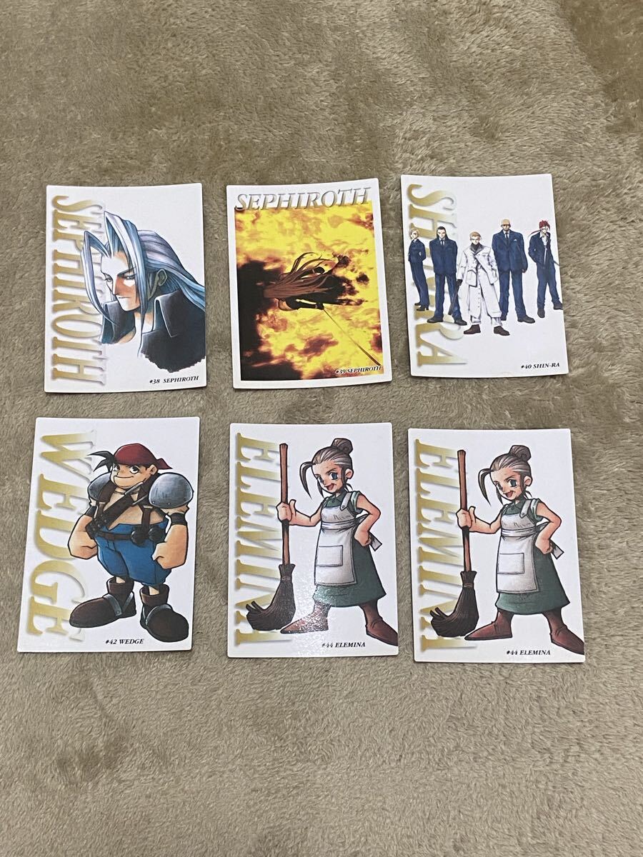 FF7 ファイナルファンタジー7 カードダスマスターズ 6枚セットの1番目の画像