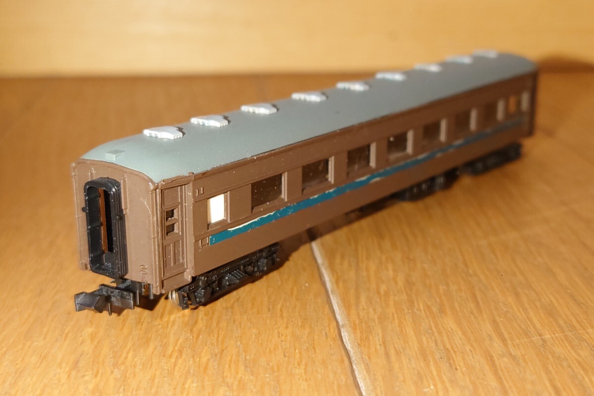 MODEMO NS109 国鉄 20m級 旧形客車 郵便 荷物車セット 鉄道模型 N