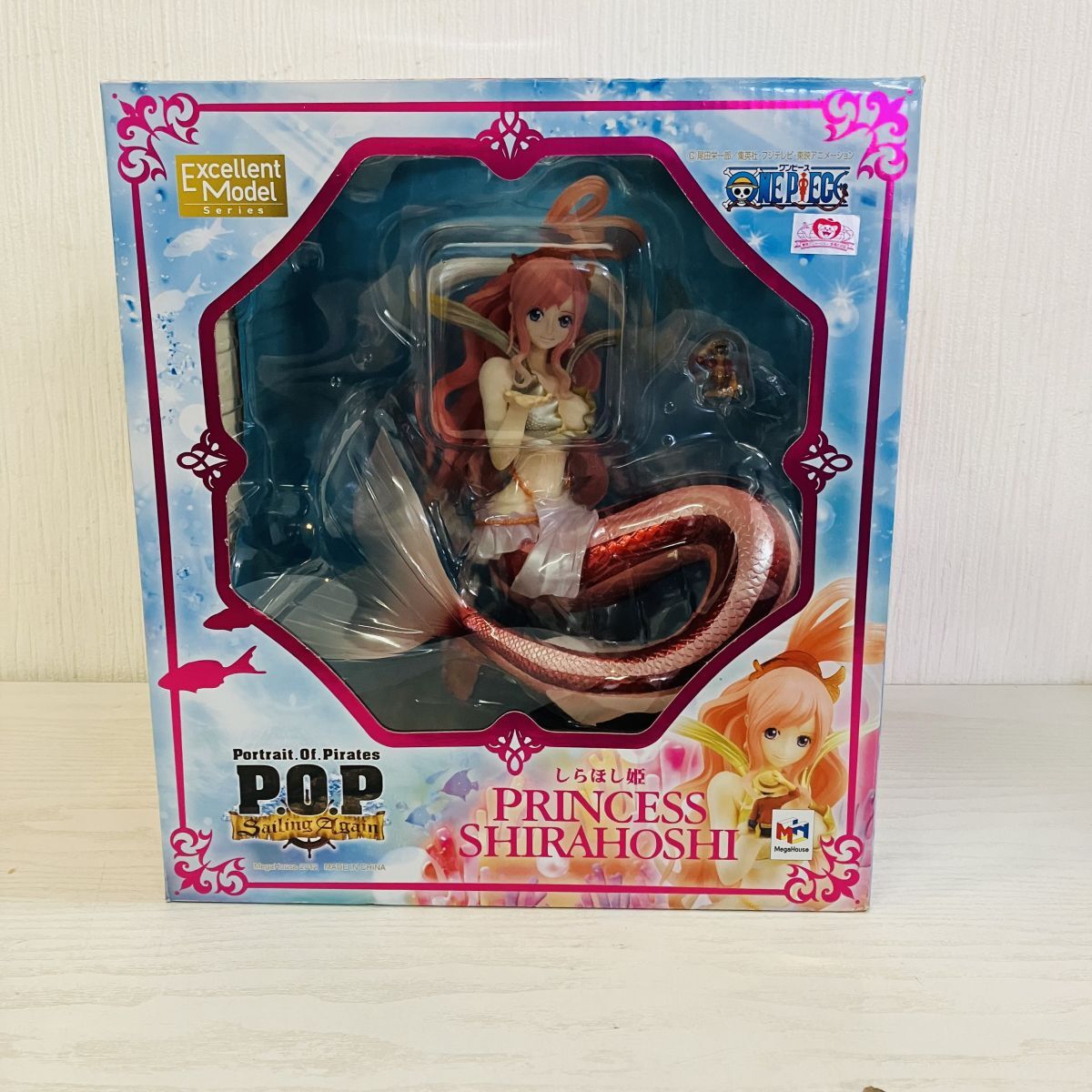 缶239【100】1円～ メガハウス P.O.P Sailing Again/POP ONE PIECE しらほし姫 フィギュアの1番目の画像