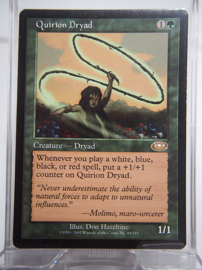MTG【日本語】【FOIL】《クウィリーオンのドライアド/Quirion Dryad