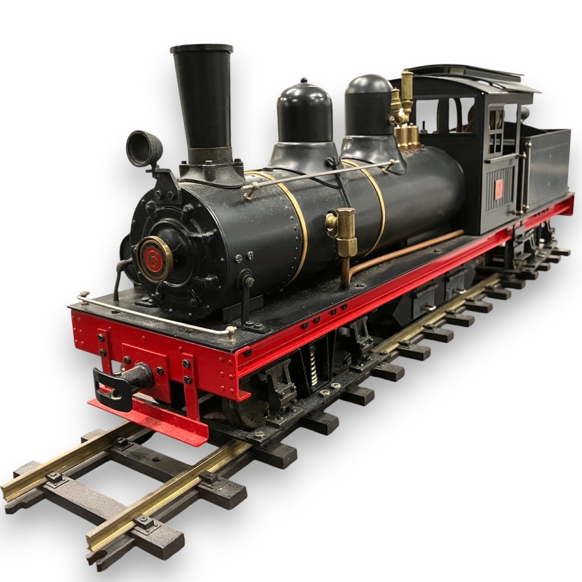 【現地視察可能/店頭受取限定】ASTER HOBBY Shay Class B 蒸気機関車 6号 ライブスチーム Gゲージ アスターホビー 中古 美品 直B10684996の1番目の画像