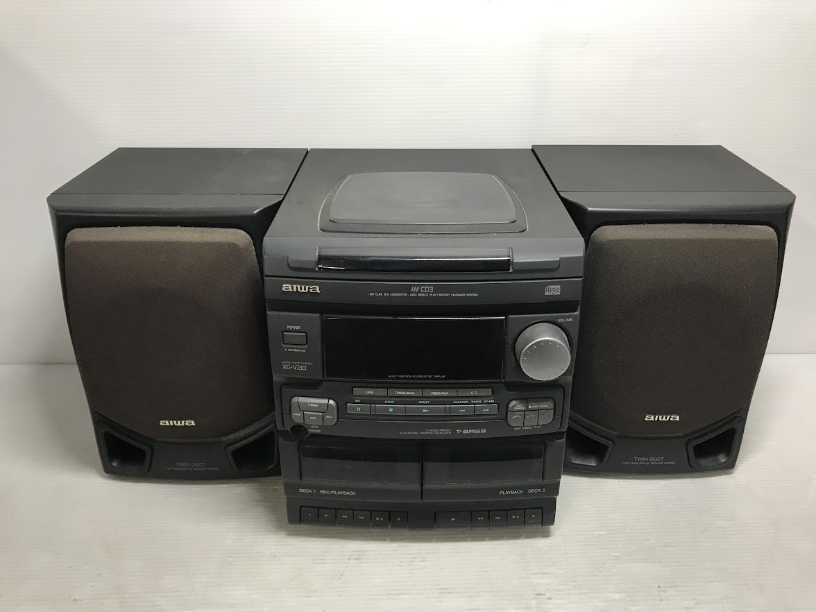 中古】美品☆アイワ AIWA コンパクトディスクステレオシステム CX