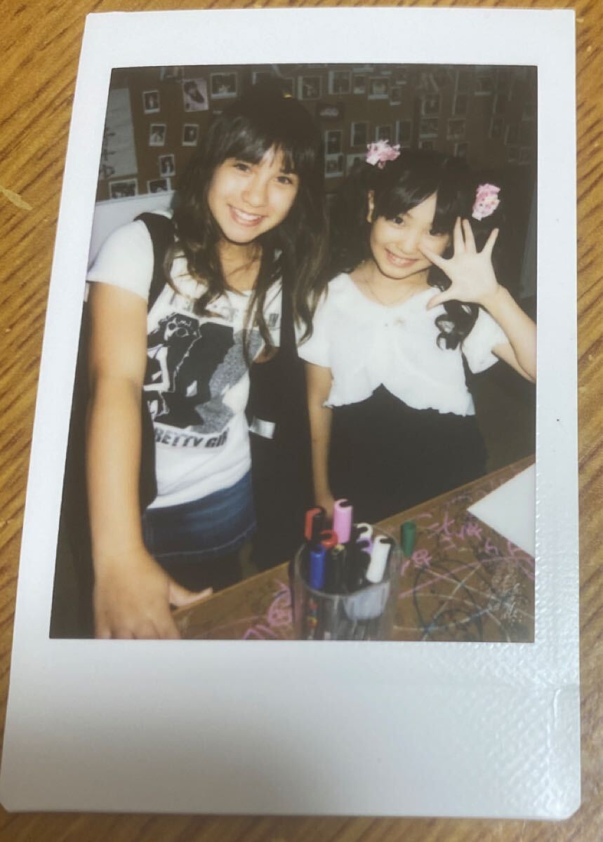 牧原あゆ チェキ サイン無し おいも屋の特典 ジュニアアイドル 小学生