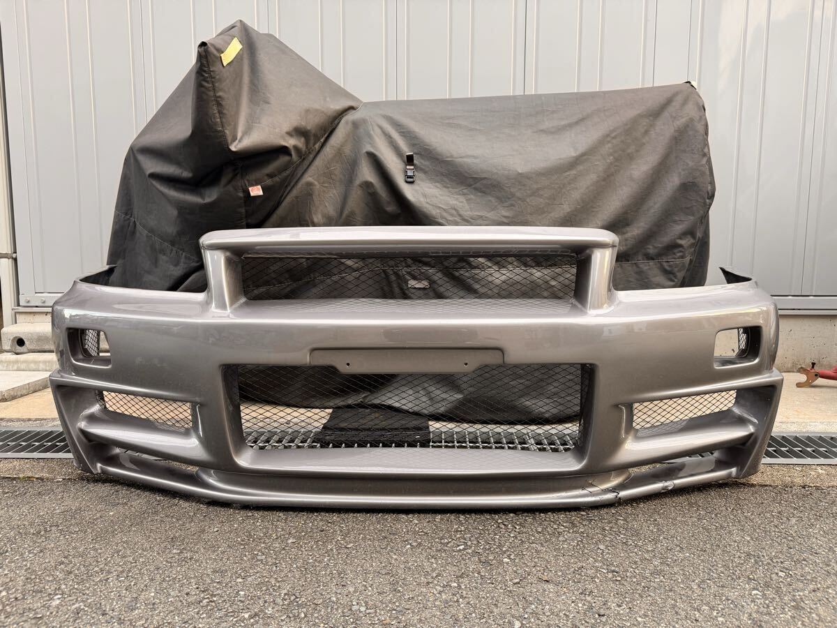 R35 GTR 中期 カーボン フロントリップ スポイラー HKS 中古 GT-R R35