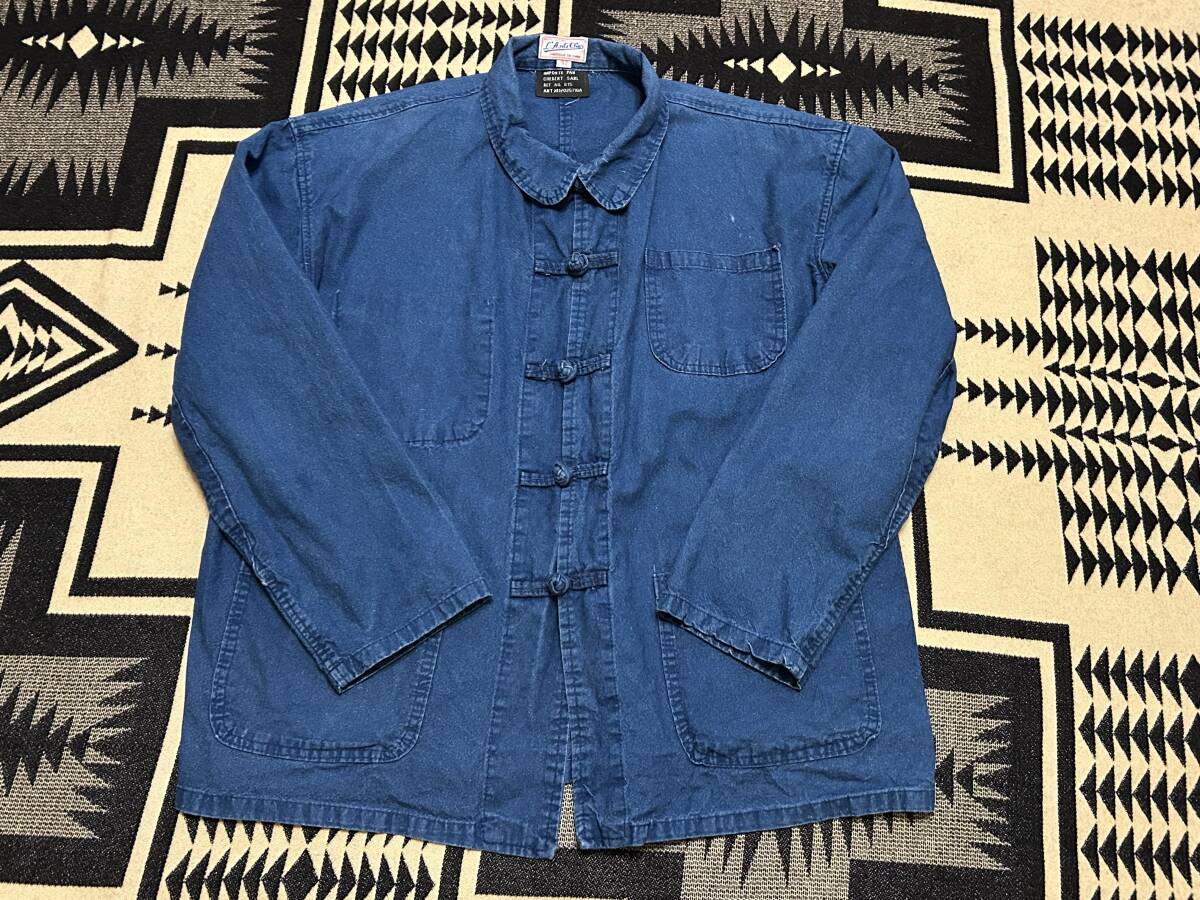 ヴィンテージ☆美品 L'Anti Cher ◇フレンチワーク チャイナジャケット