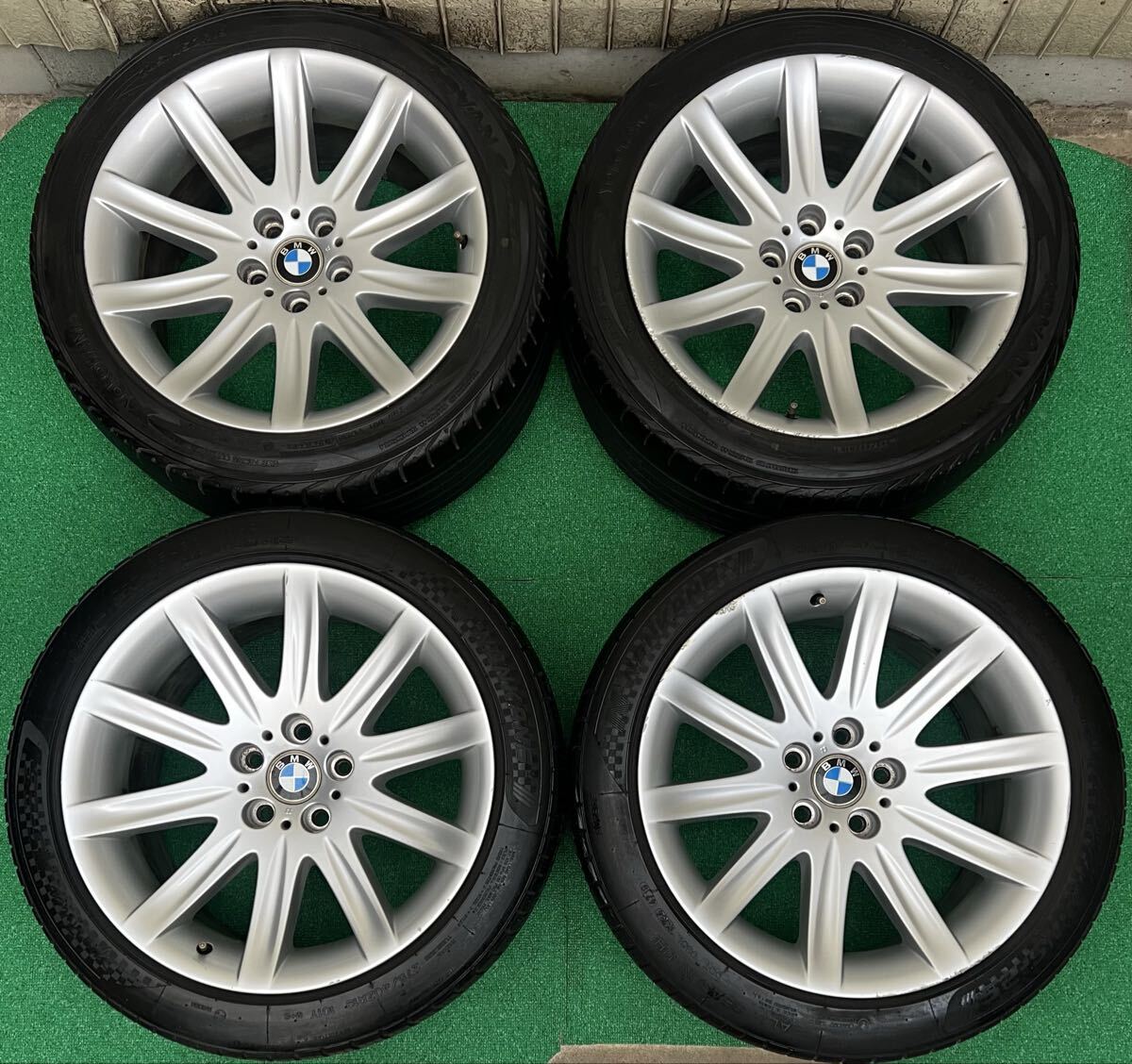  E65 E66純正オプション　スタースポークホイール　21インチ　バリ山 BMW 純正オプション スタースポーク128 7シリーズ E65 E66 F01 F02の