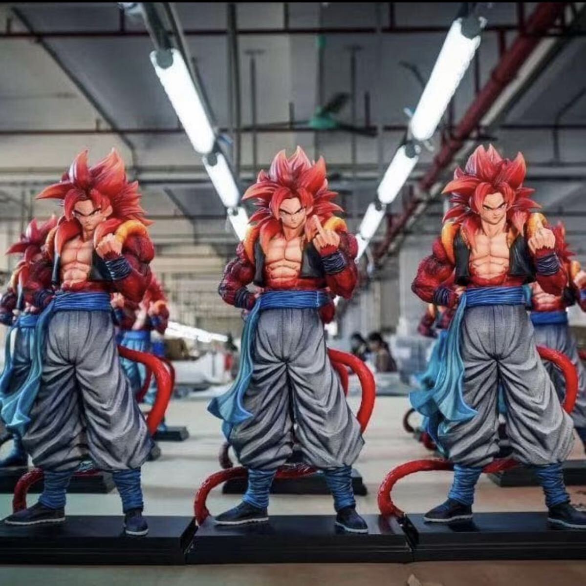 中古】ドラゴンボール スーパーサイヤ人4 ベジータ ガレージキットの