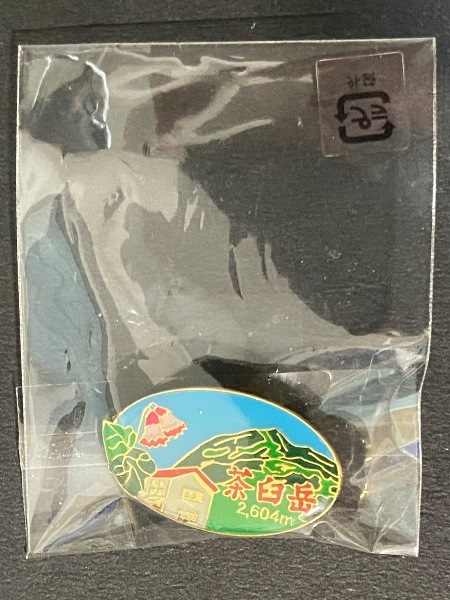 南アルプス 鳳凰三山 バッチ ☆ 薬師岳 観音岳 地蔵岳 ☆ 南御室小屋に