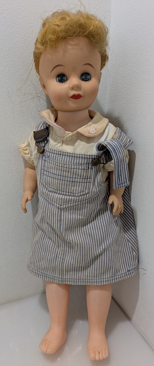 昭和レトロ 当時物 シバ 歩行人形 ジュンちゃん 78cm スリープアイ