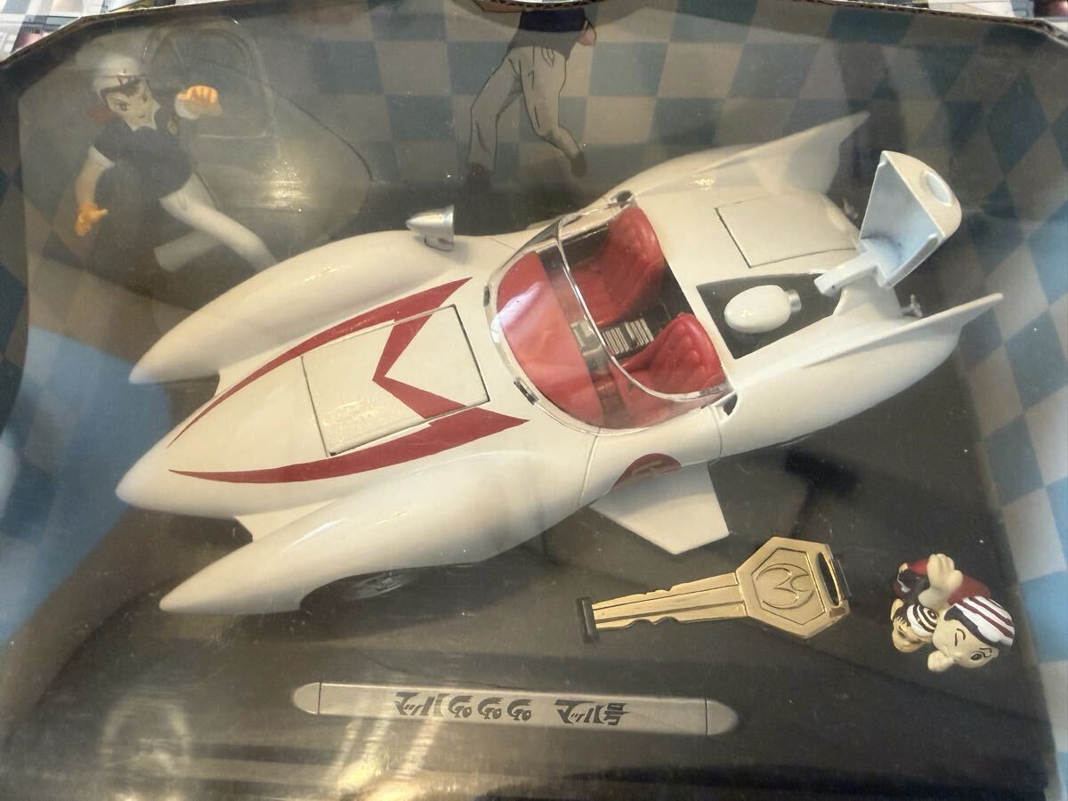 玩S74 京商 1/18 スピード レーサー マッハ 5 三船 剛 ＆ チムチム 