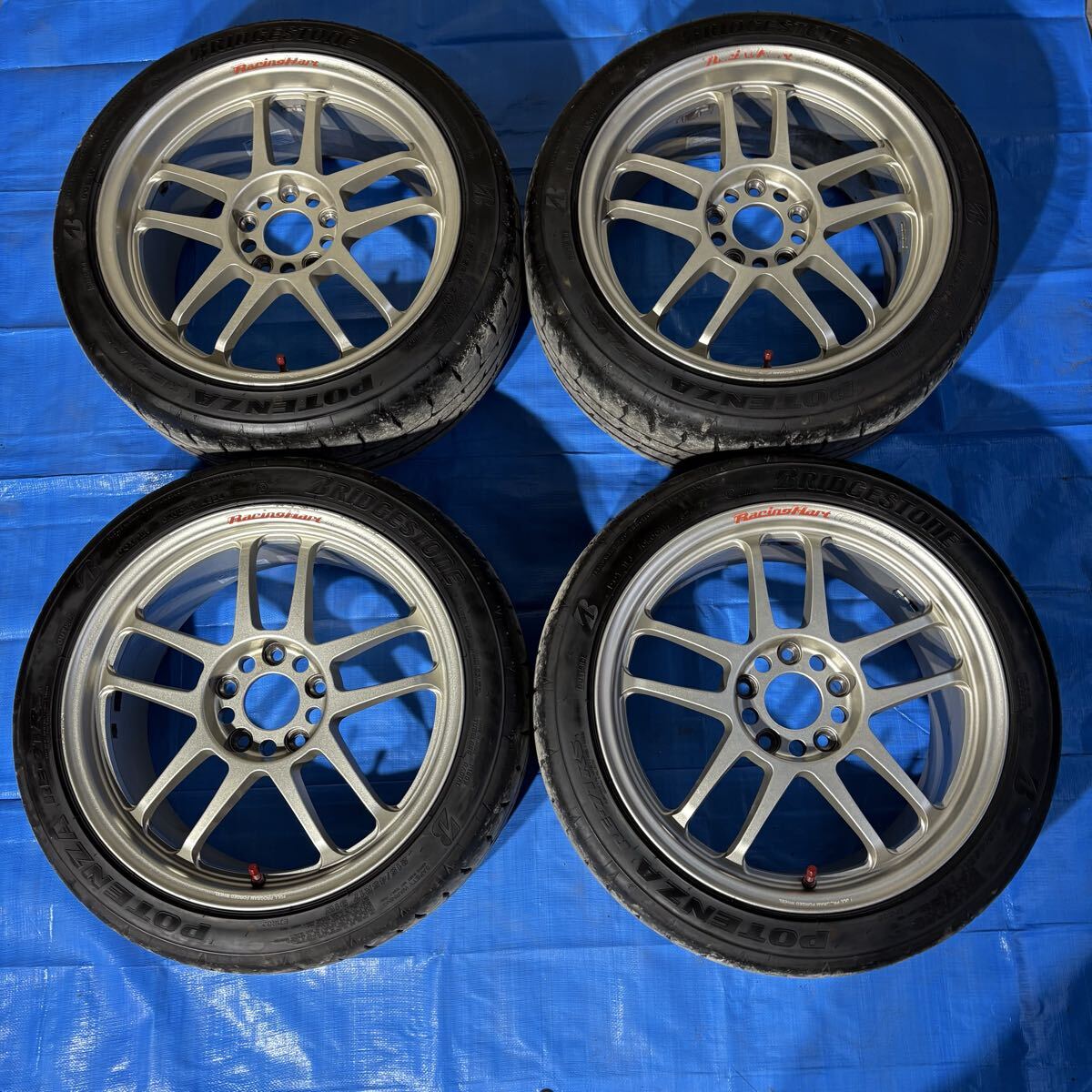レーシングハート　CP F-tune 8J2本、8.5j2本 レーシングハートCP F-tune 8J2本、8.5j2本 (クドー) 金田一温泉の