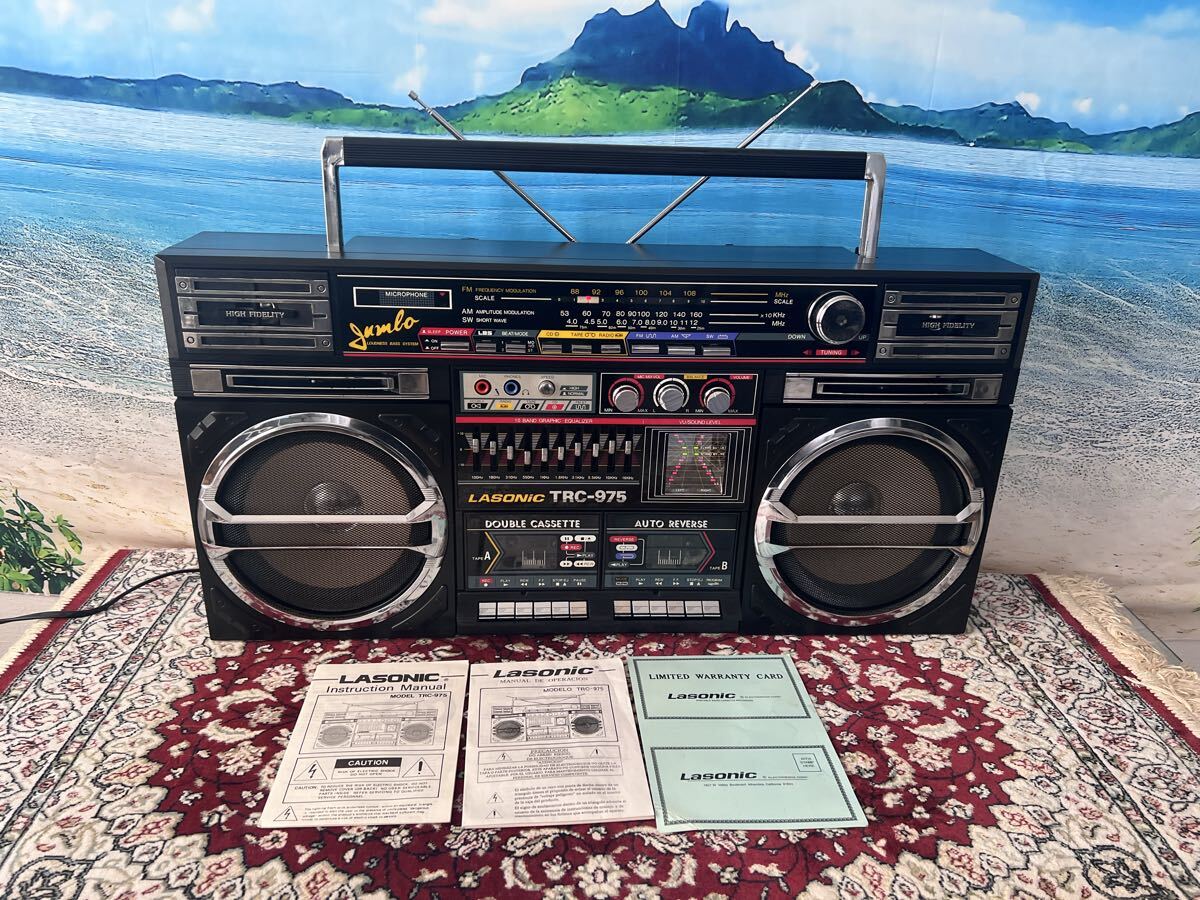 LASONiC TRC-931 ラジカセ HIPHOP 80年代 90年代 ジャンクの落札情報