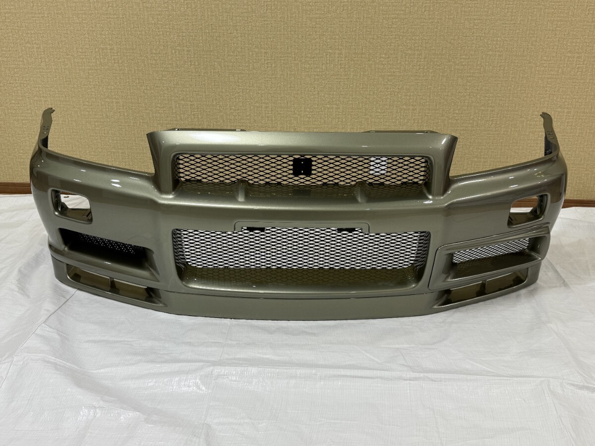 V35 スカイライン クーペ ダムド FRPフロントバンパーの落札情報詳細