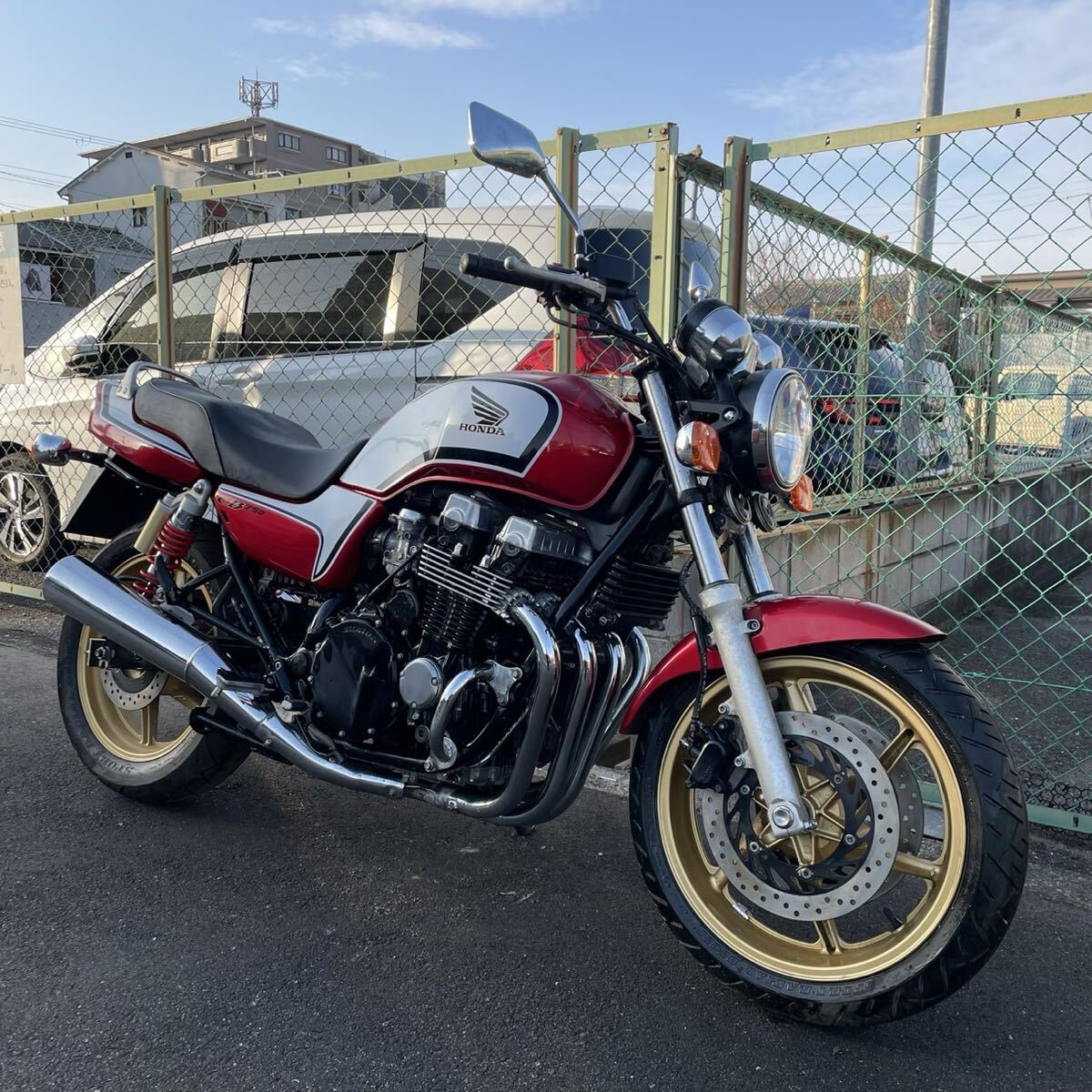 CB750F RC04 チョビ三段 シート 純正シートベース 売切り!! CB900F