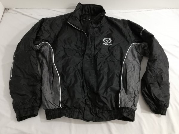 MAZDA マツダ スタッフジャンパー メンズL 黒 車メーカー Y03103の落札