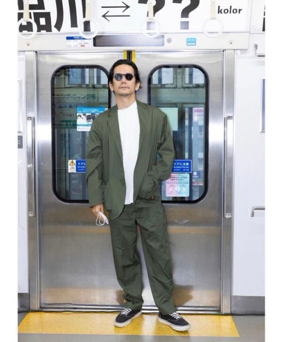 木村拓哉 着用 Dickies tripster 茶色 L beams セットアップの落札