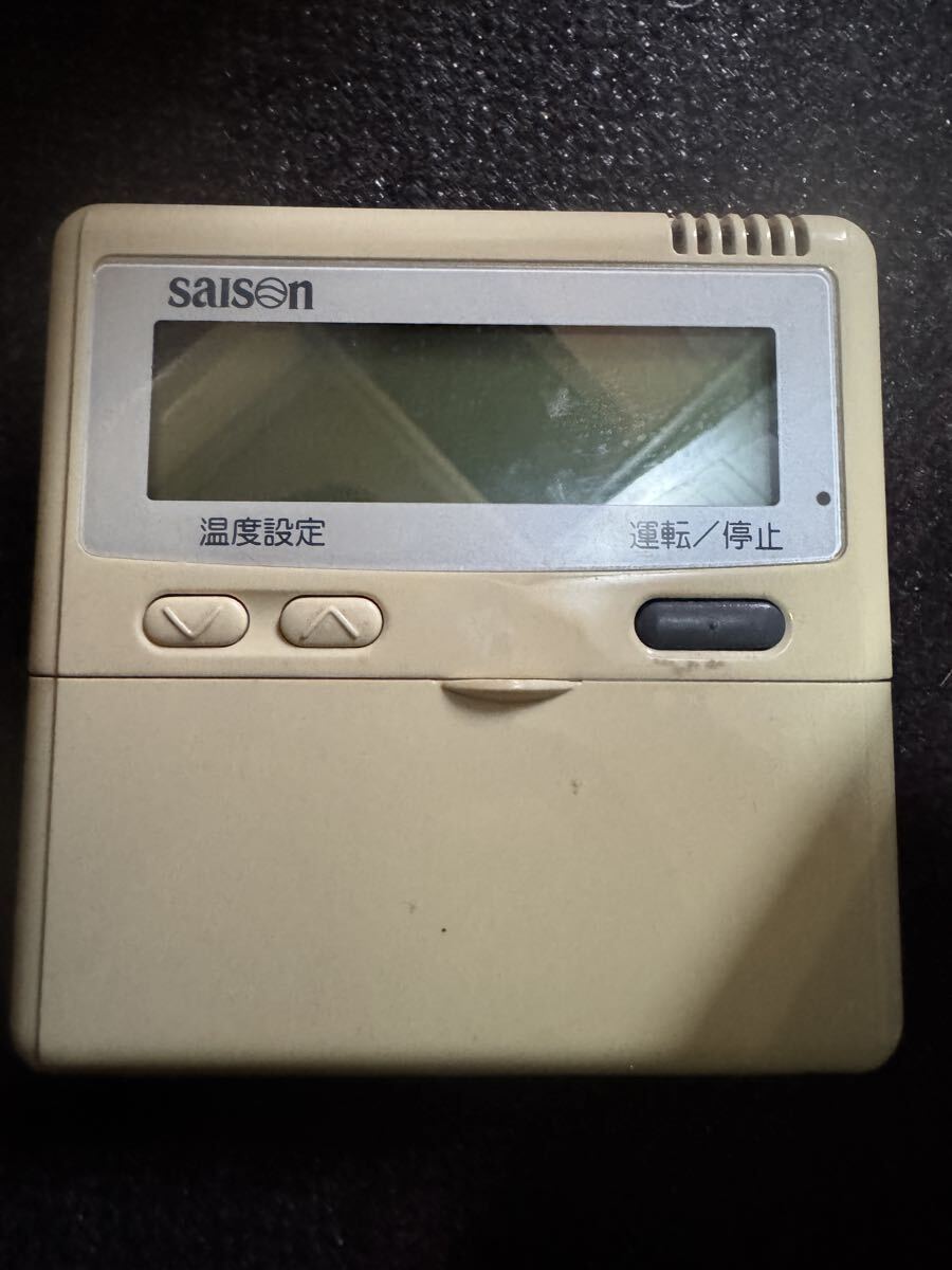 □三菱重工セゾン/saison【中古】ecoタッチリモコン 業務用エアコン